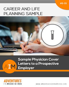 Sample Letter To Potential Employer from physiciancareerplanning.com